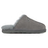 PARFEYING Men's Australian Sheepskin Suede Backless Scuff Slippers