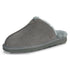 PARFEYING Men's Australian Sheepskin Suede Backless Scuff Slippers