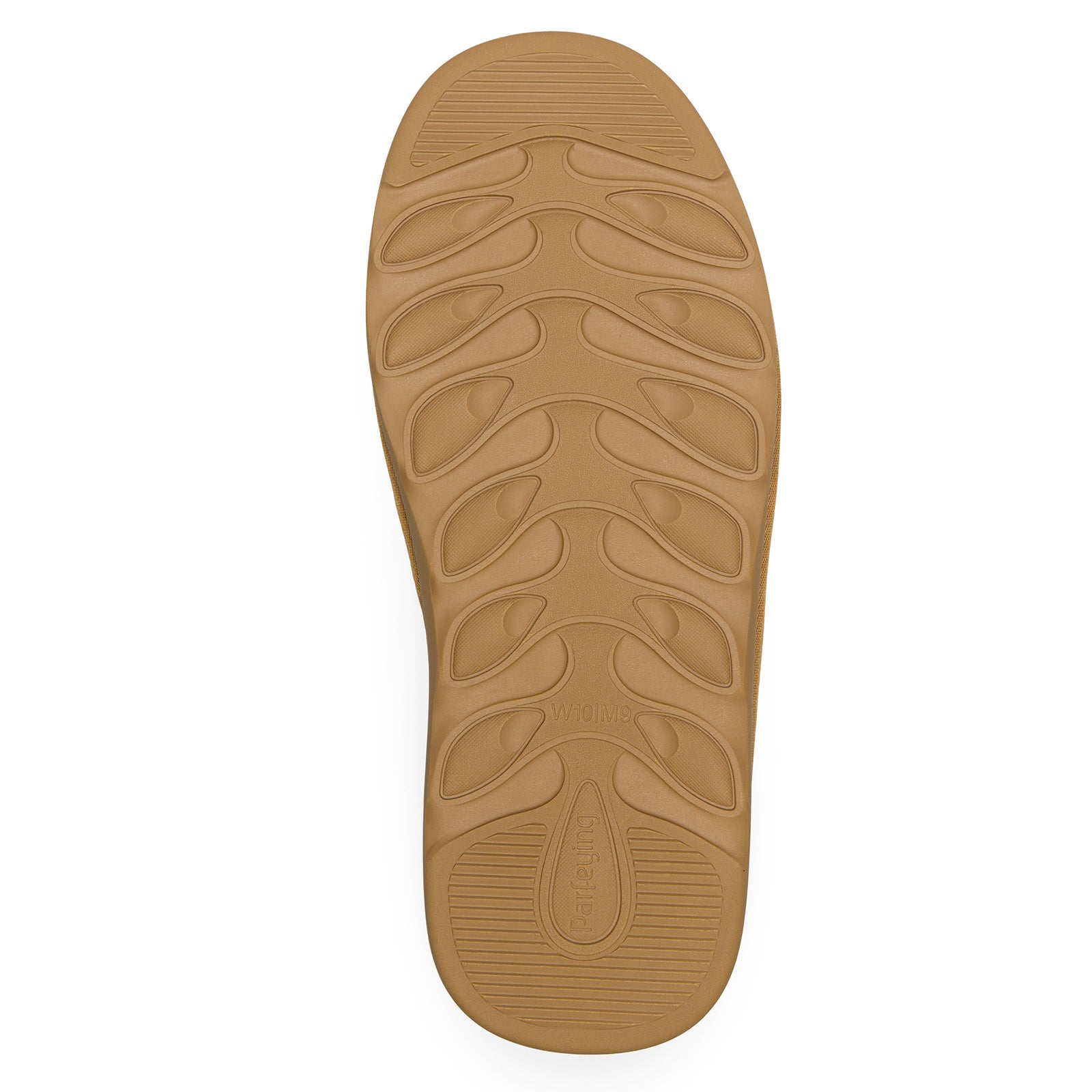 PARFEYING Men's Australian Sheepskin Suede Backless Scuff Slippers
