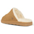PARFEYING Men's Australian Sheepskin Suede Backless Scuff Slippers