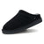 PARFEYING Men's Dense Australian Sheepskin Suede Slip-On Slippers