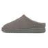 PARFEYING Men's Dense Australian Sheepskin Suede Slip-On Slippers