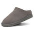 PARFEYING Men's Dense Australian Sheepskin Suede Slip-On Slippers