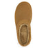 PARFEYING Men's Dense Australian Sheepskin Suede Slip-On Slippers