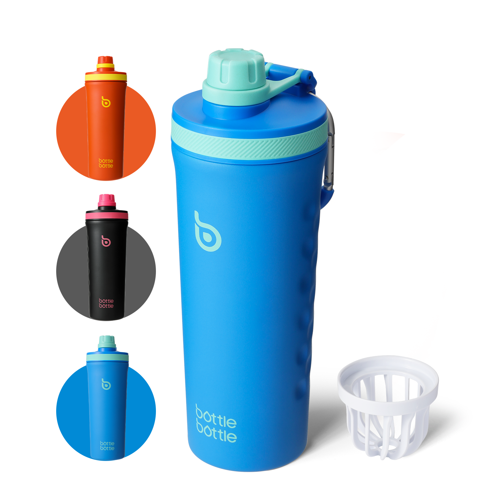 26 oz Insulated Shaker Bottle Insulated Water Bottle for Men and Women Protein Shaker for Gym Water Cup