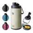For outdoor activities:With half gallon water jug,it’s easier to enjoy your trip with fewer refills and is perfect for hiking,camping and sporting.With such a versatile bottle,it's easy to stay hydrated and refreshed during adventures